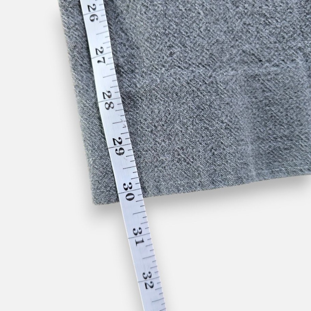 Loro Piana Gray Cotton Trousers Soft Straight Leg Women 10 (50) Quiet Luxury - Picture 13 of 16